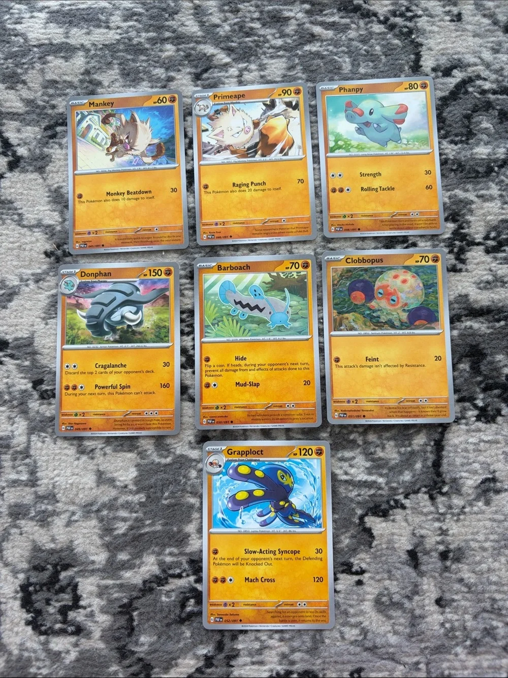 Paldean Fates Binder Builder Lot | 65 Unique Cards | Pokémon Set Collection